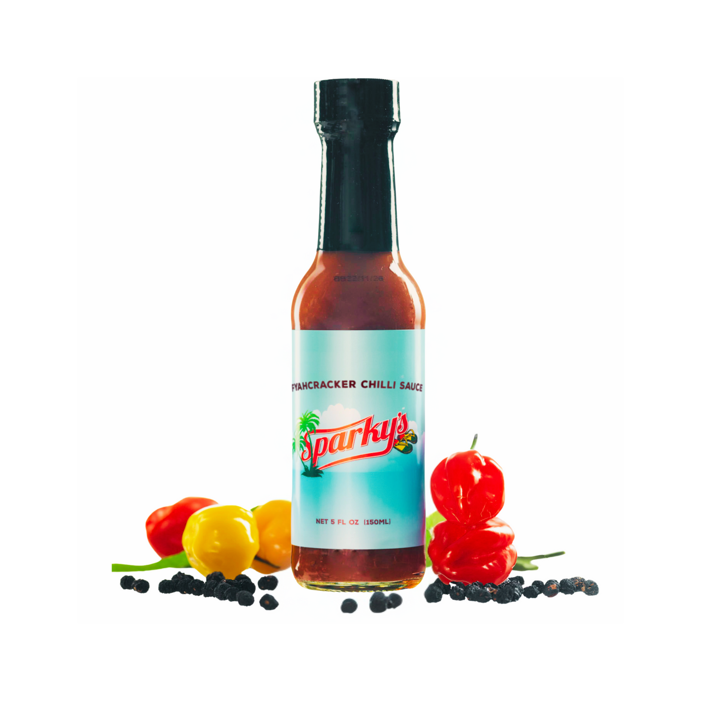 Sparky's Fyahcracker Chilli Sauce - 150 ML