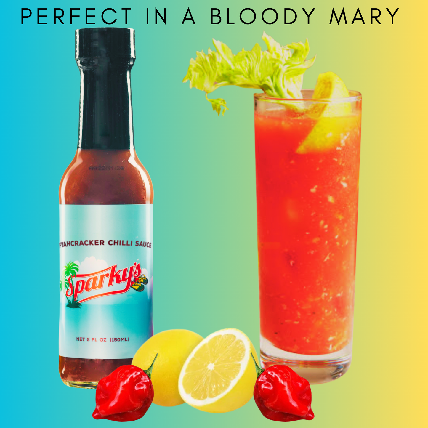 Sparky's Fyahcracker Chilli Sauce - 150 ML